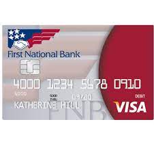 Fnb's choice of bank cards goes well beyond credit or debit. Debit Credit Cards First National Bank