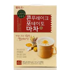 Well finally i found this recipe for corn fritters and tried it. Amazon Com Damtuh Korean Corn Flakes Potato Yam Tea Meal Replacement Shake Breakfast Simple Meal 22g X 40 Sticks Grocery Gourmet Food