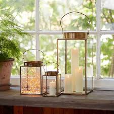 Check Out Wide Top Brass Lantern From Terrain Outdoor Lanterns Decor Brass Lantern Lanterns Decor