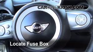Mini cooper fuse box location and how to check fuses on bmw mini cooper 3rd generation.mini cooper fuses.if you have an electrical unit that has stopped. Interior Fuse Box Location 2008 2015 Mini Cooper 2010 Mini Cooper S Clubman 1 6l 4 Cyl Turbo
