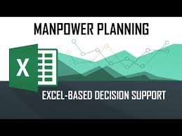 dss manpower planning using m s excel solver tool