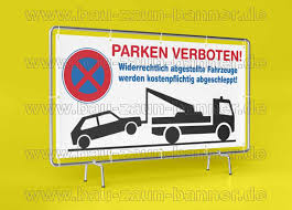 Dieses verbot gilt, sofern sich aus bodenmarkierungen nichts anderes ergibt, im bereich von 15m vor und. Pin Von Bauzaunbanner Auf Https Bau Zaun Banner De Werbeschilder Banner Werbebanner