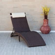 Search only for chaise lounger Alaganik Brown Folding Patio Chaise Lounger Chair By Havenside Home N A On Sale Overstock 20695481
