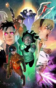 Looking closer at it, he saw, in plain black font, 'young justice' printed on the top of it. Young Justice Vol 3 15 Dc Database Fandom