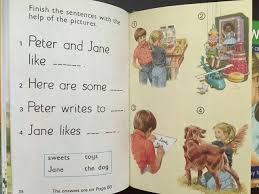 My husband made this interactive peter & jane book (1a) for our daughter who is autistic, in trying to teach her how to read. Ladybird Key Words With Peter And Jane Original Shopee Malaysia