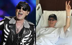 At 71, Klaus Meine sings with Scorpions only five days after surgery