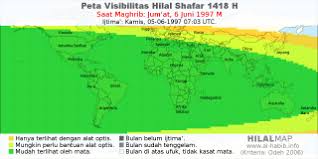 Maybe you would like to learn more about one of these? Daftar Peta Visibilitas Hilal Tahun 1418 Hijriyah Alhabib Mewarnai Dengan Islam