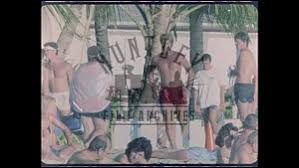 Nudist contest group of cute girls sings karaoke in t. Volleyball Films By Huntley Film Archives