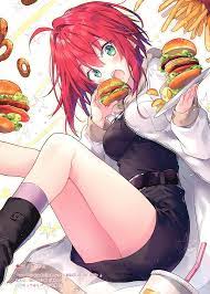 • a look at some of the most liked anime girls with red hair according to mal. Hd Wallpaper Anime Anime Girls Redhead Green Eyes Hamburgers Wallpaper Flare