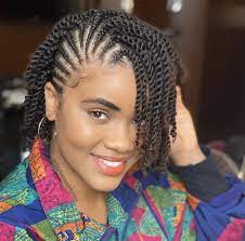 Braid And Twists Combo Braid Styles Natural Hair Styles Natural Hair Community
