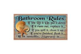 Proper signage is also a vital part of. Dick Smith 13cm X 25cm X 0 6cm Bathroom Sign Bathroom Plaque Home Garden Home Decor Plaques Signs Home Garden Home Decor