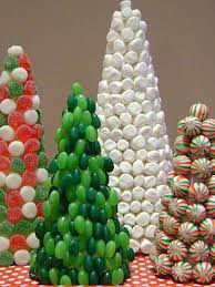 En este caso dos arbolitos de gominolas para decorar y endulzar una primera comunión. Arbol De Navidad Gominolas Muy Sencillo