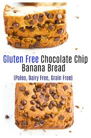 Gluten Free Chocolate Chip Banana Bread Recipe Banana Chocolate Chip Chocolate Chip Banana Bread Gluten Free Chocolate