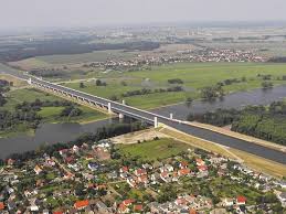 The Incredible Magdeburg Water Bridge In Germany Amusing Planet Magdeburg Over The River Germany