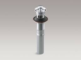 kohler k 7127 a cp bathroom sink drain