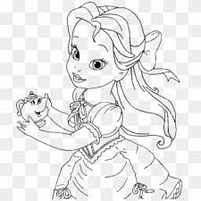 Princess belle printable beauty and the beast disney alice chechire cat to color beauty and the beast disney. Baby Princess Belle Coloring Page Kids Coloring Pages Baby Disney Princess Belle Coloring Pages Hd Png Download 592x695 2458258 Pngfind