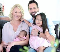 My sister meg is korean, and my parents adopted her three years heigl: 68 Katherine Heigl Ideas Katherine Heigl Katherine Katherine Marie Heigl