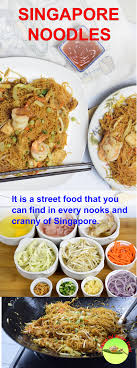 How The Hawkers In Singapore Stir Fry Singapore Noodles Recipe Healthy Chinese Recipes Authentic Chinese Recipes Recipes