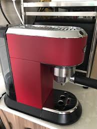 The delonghi dedica ec685m* ticked all the boxes for me, so it was an easy win, plus it's just over £200 and so many machines are closer to the £500 mark. Delonghi Dedica Red Ec685 R Coffee Machine Tv Home Appliances Kitchen Appliances Coffee Machines Makers On Carousell