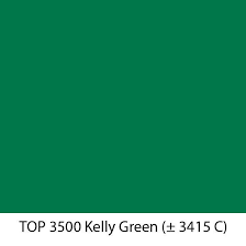 This color chart displays the 29 most frequently utilized colors. Mixed Union Inks Top 3500 Kelly Green Pms 3415 C Top 3500 01 Gallon