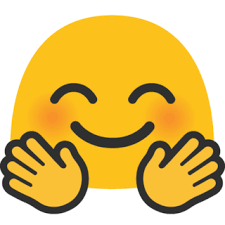Hugging Face On Google Android 7 1 Face Emoji Smile Face