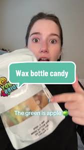 waxbottlecandy #greenapplewaxbottles #vintagewaxcandy #waxbottles