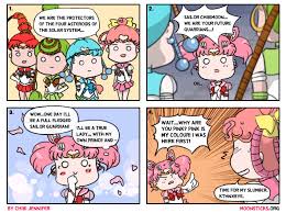 Chibi Jennifer — (via The Naked Truth | Sailor Moon Comic Strips by...