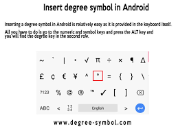 We did not find results for: Typing A Degree Symbol On Android Devices