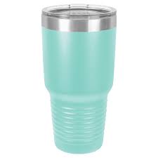 Featuring a dual wall vacuum insulation system, this custom mug keeps your drinks hot or cold as you like for up to 24 hours. Polar Camel 30 Oz Teal Tumbler Impressions Rubber Stamp