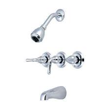Each glacier bay bathroom sink faucet delivers the solid water pressure you need while still conserving water. Chrome Wall Mount Bathtub Faucets Bathroom Faucets The Home Depot Tub And Shower Faucets Shower Faucet Shower Tub