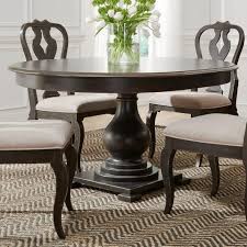 Somerset bay double pedestal killington table @layla grayce #laylagrayce #coastal. Liberty Furniture Chesapeake Relaxed Vintage Round Pedestal Table With Table Leaf Royal Furniture Kitchen Tables