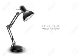 Product title 360 lighting modern desk table lamp 16 1/2 high with usb port and nightlight led black touch dimmer for bedroom bedside office. Modern Office Desk Metal Lamp Vector Illustration Electric Light Royalty Free Cliparts Vectors And Stock Illustration Image 125828394