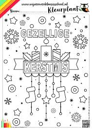 Speel dit spel of andere rekenen groep 4,5 en 6 op kinderspelletjes.nl. Kleurplaat Kerst Met Sommen En Kraak De Code Pdf