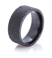 Men S Charcoal Gray Tree Bark Wedding Ring Mens Wedding Rings Black Titanium Wedding Rings Rubber Rings Wedding