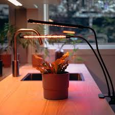 Grow lights that use florescent bulbs, refer to the color of the bulb as cool white has more blueor warm white however, if you view something that only reflects orange light under the rgb light, it will. Easy To Use Led Grow Light For Indoor Plants Urban Plant Growers Uk