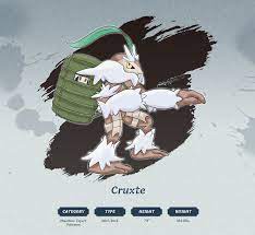 Cruxte - The Last Pokémon: Legends Arceus silhouette : r/pokemon