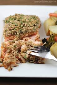 Continue pureeing 2 minutes, or until thick. Pecan Crusted Honey Mustard Salmon Yummy Healthy Easy