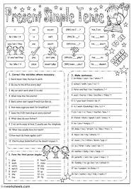 Present Simple Vs Present Continuous Exercises Intermediate Level Pdf Present Simple Exercise You Can Do The Exercises Online Or Download The Workshee Simple Present Tense Worksheets Teaching English Grammar Simple Present Tense