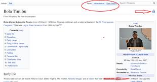 He belonged to the acn faction and was in fact the abuja chairman of the party, a link that could endear him to the bola tinubu faction within the apc as the speculations of the latter's zeal to. How And Who Edited Tinubu S Age 84 Times On Wikipedia Nigeria News