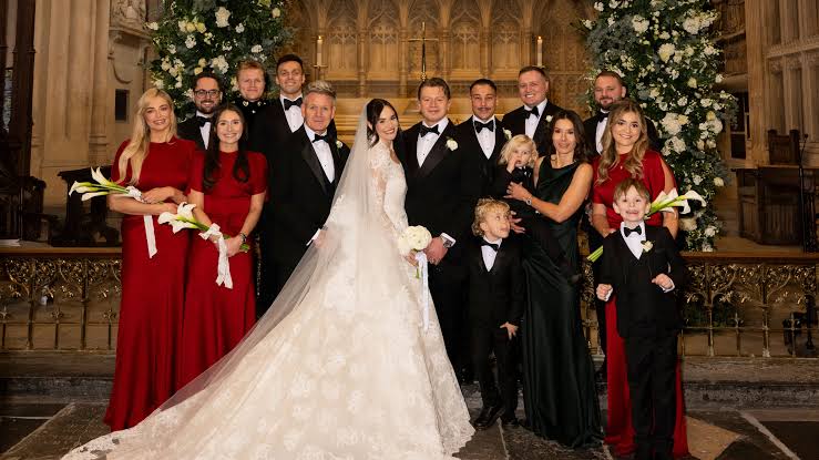 Holly Ramsay Wore Elie Saab—and Her Mom's '90s Wedding Dress—to Marry Adam  Peaty in Bath | Vogue