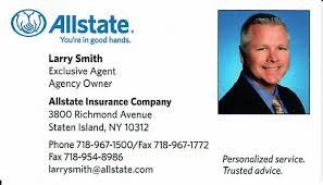 Aug 07, 2021 · to evaluate renters insurance companies, we calculated the average costs of coverage in 15 of the biggest renters markets in the u.s. Larry Smith Allstate Insurance Agent In Staten Island Ny
