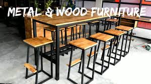 Ciri dan kegunaan d ) lembut. Perabot Kayu Pine Dan Besi Metal And Wood Furniture Youtube