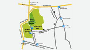 72 in frankfurt am main, telefon 069 21239058 mit ⌚ öffnungszeiten und anfahrtsplan. Besucherinformationen Botanischer Garten Frankfurt