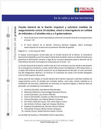 Línea nacional gratuita (01 8000 9197 48) bogotá 570 2000 (#7); Fiscalia Colombia On Twitter Aestahora El Fiscal General De La Nacion Francisco Barbosa Delgado El Contralor General De La Republica Carlos Felipe Cordoba Larrarte Y El Procurador General De La Nacion Dan