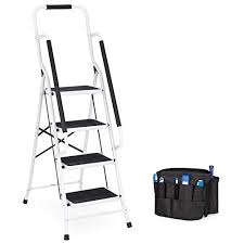 In assorted fun and vivid colors, the small folding step ladder is great for giving kids a boost in the bathroom and kitchen. 11 Best Step Ladders For Safe And Easy Use At Home 2021