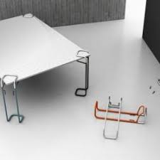 Clipp An Easy To Install Table Leg From Dlf Which Can Be Attached To Nearly Every Kind Of Table Top Simple Furniture Iron Table Legs Furniture Design