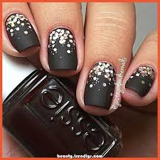 Creative And Great Diy Thanks To Those Lovely Nail Creations You Steal The Present On New Y Black Acrylic Nail Designs Matte Nails Design Short Acrylic Nails