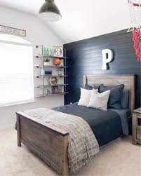 Boy's bedroom makeover now has a cozy and rustic. How To Choose Gray Paint Colors Accent Colors For Rooms Boys Bedroom Makeover Big Boy Bedrooms Boy Bedroom Design