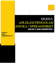 Materi biologi sma kelas xi semester 1 2. Buku Aplikasi Pengolah Angka Kelas 10 Pdf