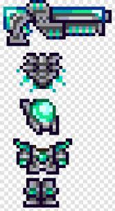 The the only thing you did was you coded the armors, then make the armor png file all transparent. Terraria Armour Pixel Art Video Games Sprite Shield Emerald Minecraft Armor Transparent Png